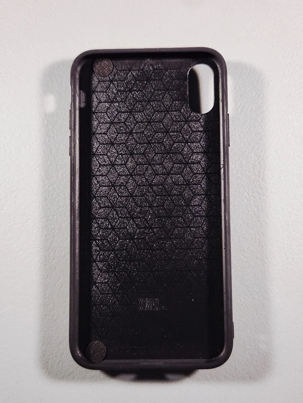 Black Quilted Leather iPhone X Case Crossbody Wallet Chain Envelope Card Slot